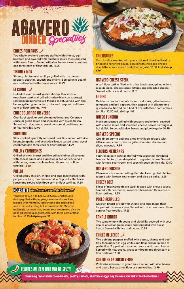 Agavero Grill & Cantina Menu image 1
