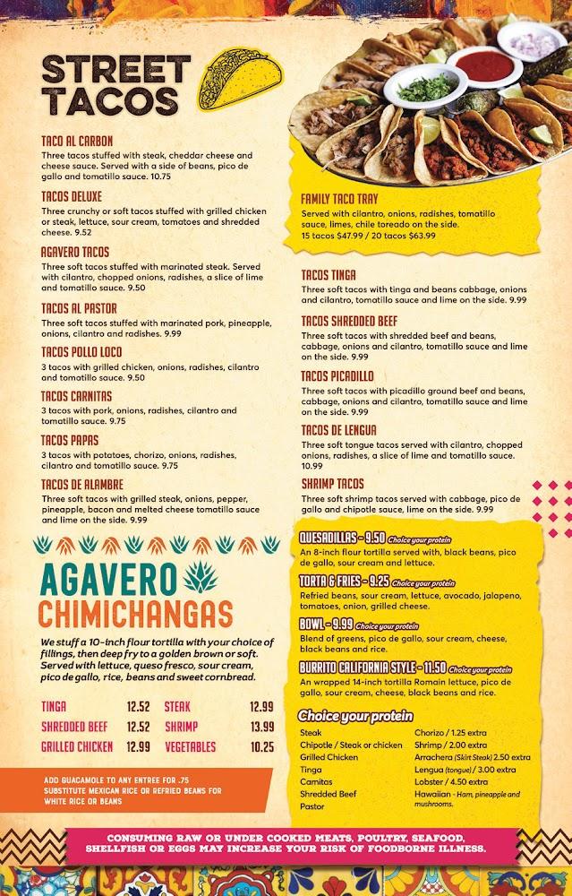Agavero Grill & Cantina Menu image 3